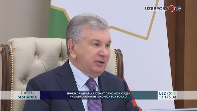 Endilikda askarlar xizmat davomida o‘qish va kasb o‘rganish imkoniga ega bo‘ladi