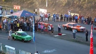 ЗАЗ 968 Hulk vs Chevrolet Camaro 402m