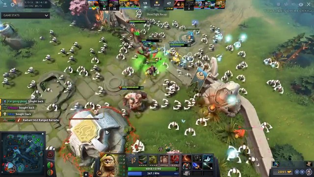 Dota 2 KingR Pudge – LVL 1 – 1300 Range, Nice Update Gaben