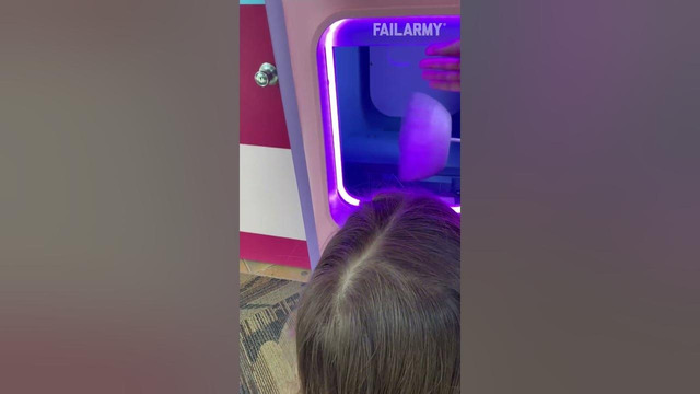 This machine literally takes candy from a baby