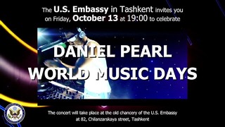Daniel Pearl World Music Days in Tashkent
