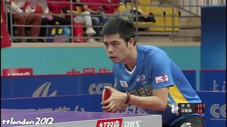 Xu Xin vs Chuang Chih-Yuan (China Super League 2016)