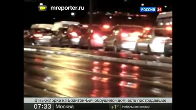 Транспортный коллапс в Москве