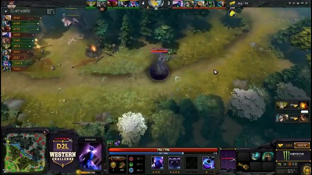 HyperX D2L Western Challenge – Na’Vi vs RoX game 2