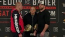 Bellator 214: Fedor Emelianenko vs Ryan Bader | Media Day Staredown – MMA Fighting