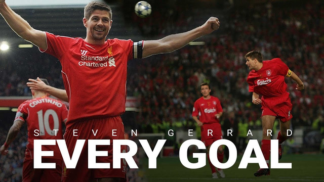 Steven Gerrard Every Goal for Liverpool
