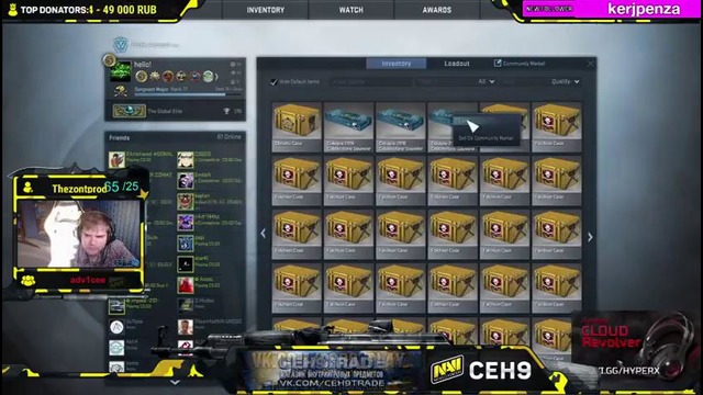 Открыл 5 кейсов cobblestone