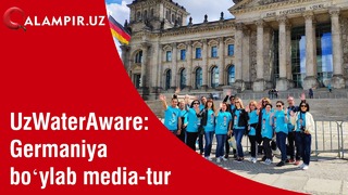 UzWaterAware: Germaniya boʻylab media-tur