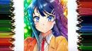 Speed Drawing – Sakurajima Mai (Seishun Buta Yarou)