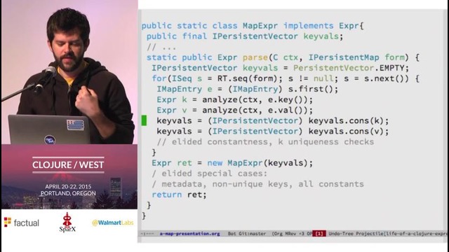 Clojure West 2015 – John Hume – Life of a Clojure Expression