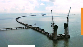 Китай с другой планеты! Строительство нового Мега-моста в Китае