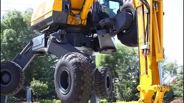 Мобильный гусеничный экскаватор XCMG ET110 and ET111