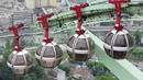 Как работает подвесная канатная дорога