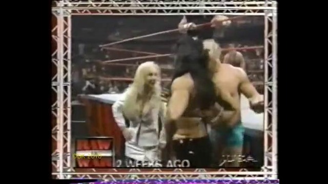 Ken Shamrock & Big Bossman Vs Jeff Jarrett & Owen Hart w Debra