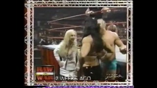 Ken Shamrock & Big Bossman Vs Jeff Jarrett & Owen Hart w Debra
