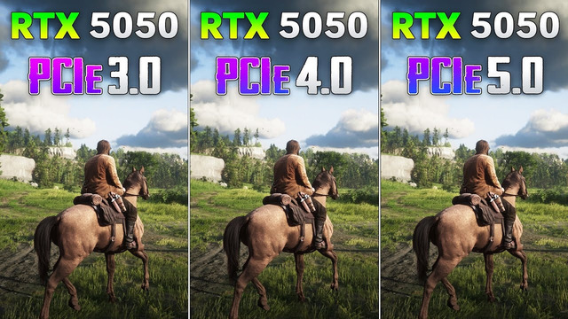 PCIe 3.0 vs PCIe 4.0 vs PCIe 5.0 on RTX 5050 – Is There a Difference