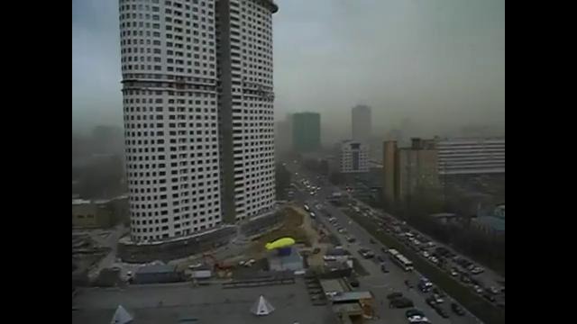 Москву накрыла зеленая буря