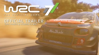 Геймплейный трейлер раллийного симулятора WRC 7