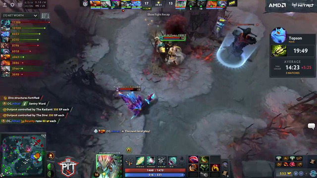 Natus Vincere vs OG, OGA Dota PIT Season 4, bo3, game 1 [Inmate & Maelstorm]