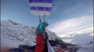 Flying snowmobile – 1,5km High mountain