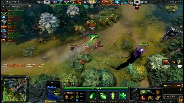 The International 2015: EHOME vs Secret (Game 1) Main Event, WB Round 1