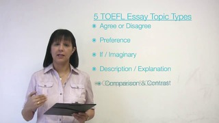 TOEFL Essay Types & Essay Patterns