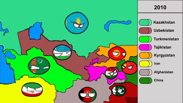 History of Uzbekistan – Countryballs