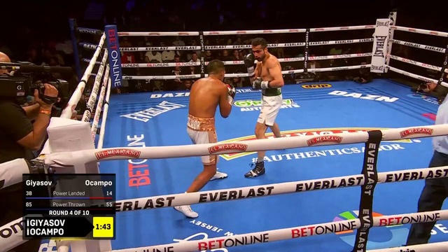 Бокс. Шахрам Гиясов – Франко Окампо (Полный бой) 13.04.2025