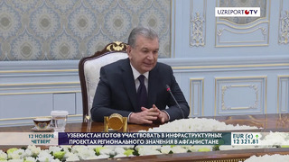 Президент Узбекистана принял Председателя Высшего совета национального примирения Афганистана