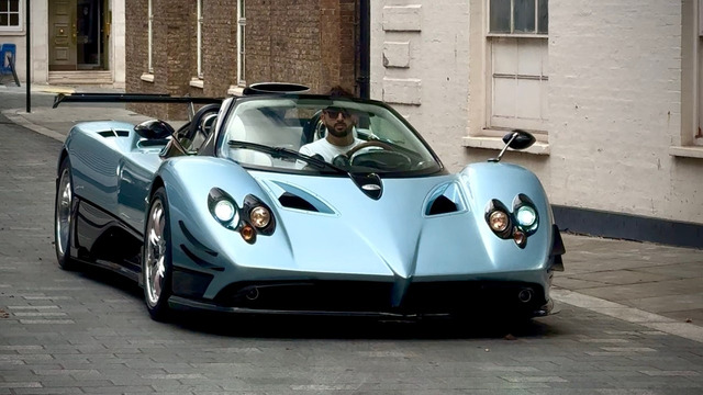 One-Off Pagani Zonda Cervino making noise in London