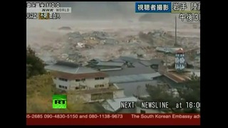 Самое популярное новостное видео – цунами в Японии