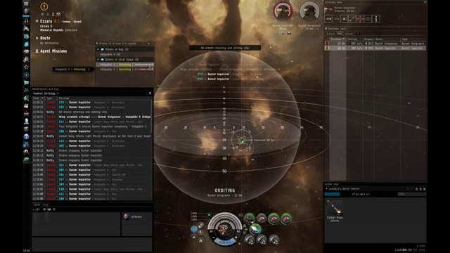 EVE Online – Vengeance Burner Team – Worm