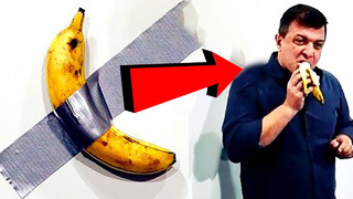 Этот Мужик Съел Банан За $120000 и Другие Странные Новости