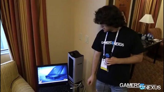 SilverStone-ASUS SG Station 2 External Video Card Thunderbolt Enclosure | CES 2014