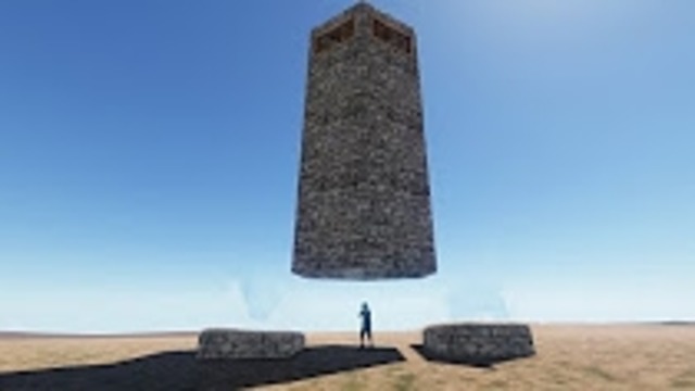 Rust – Летающий дом Flying Base