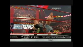 Mysterio & Cena & Kingston Vs Kane & Jericho & Mike Knox
