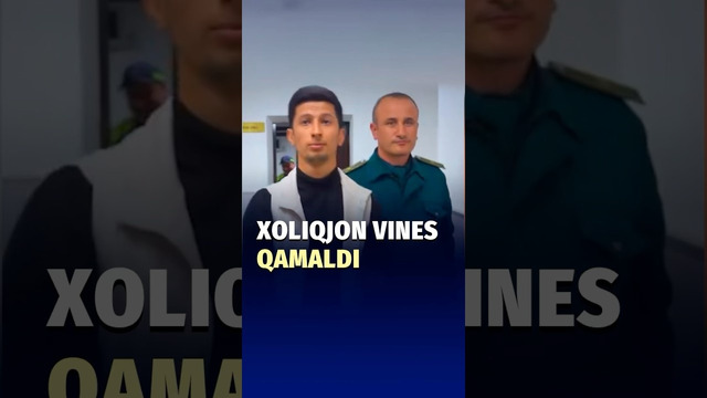 Xoliqjon vines nomi bilan tanilgan vayner 7 sutkaga qamaldi