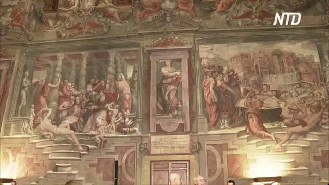 Уникальный дворец Ватикана с секретной канцелярией открыт для посетителей