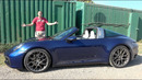 Doug DeMuro. Вот как работает богатая фишками крыша Porsche 911 Targa 2021 года