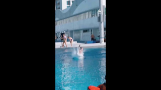 Diver Performs Magnificent 20 Meter Dive | People Are Awesome #shorts