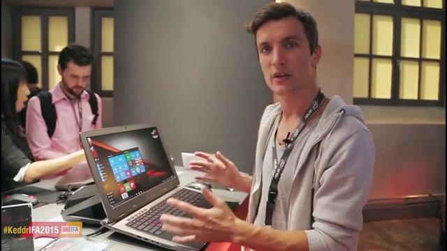 ASUS ROG GX700 – ноутбук с водянкой Keddr.com– IFA 2015