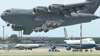 Невероятный Взлёт Самого Большого САМОЛЁТА в Мире! – AN 225, AIRBUS A380, BOEING 747