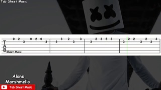 Marshmello – Alone – Guitar Tutorial