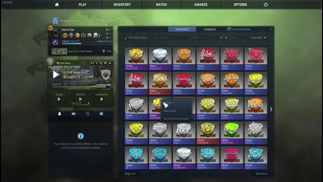 DARKS1DE – PGL Major Krakow 2017 Capsules opening