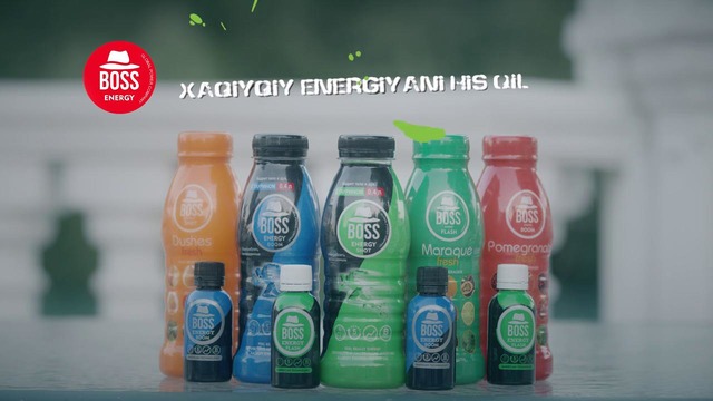 Boss Energy | Boss Energetik Ichimlik | Xaqiqiy Energiyani his qil