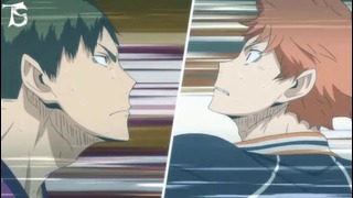 AMV | Волейбол!! / Haikyuu!! Karasuno Koukou vs Shiratorizawa Gakuen Koukou
