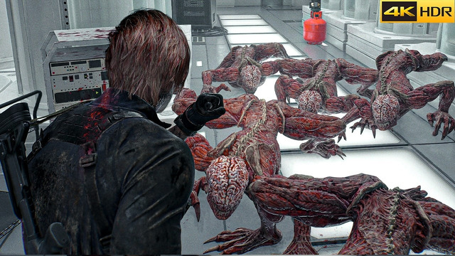 Resident Evil Requiem 9 – Leon Vs Lickers Fight [PS5 PRO 4K 60FPS HDR]