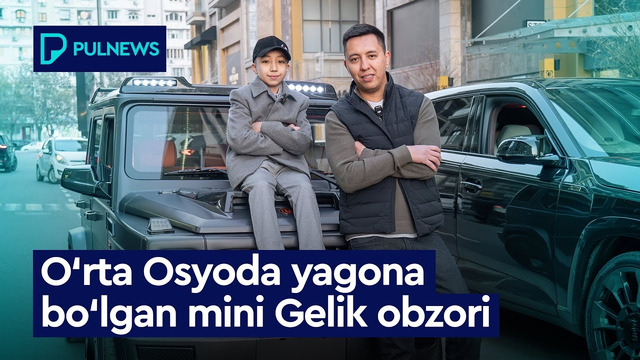 O’RTA OSIYODA YAGONA BO’LGAN MINI GELIK OBZORI