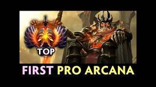 FIRST PRO Wraith King ARCANA gameplay by Mason