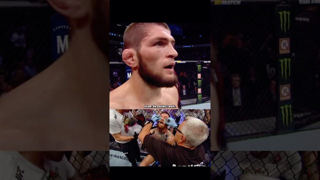 История легендарного противостояния Хабиба Нурмагомедоваи Конора МакГрегора. #shorts